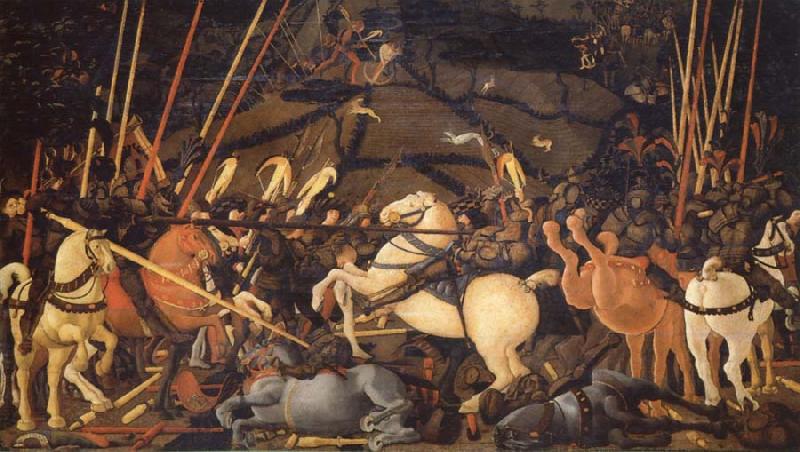 UCCELLO, Paolo The Battle of San Romano China oil painting art